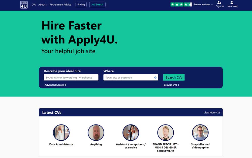 EMPLOYERS / RECRUITERS EMPLOYERS / RECRUITERS CV SEARCH