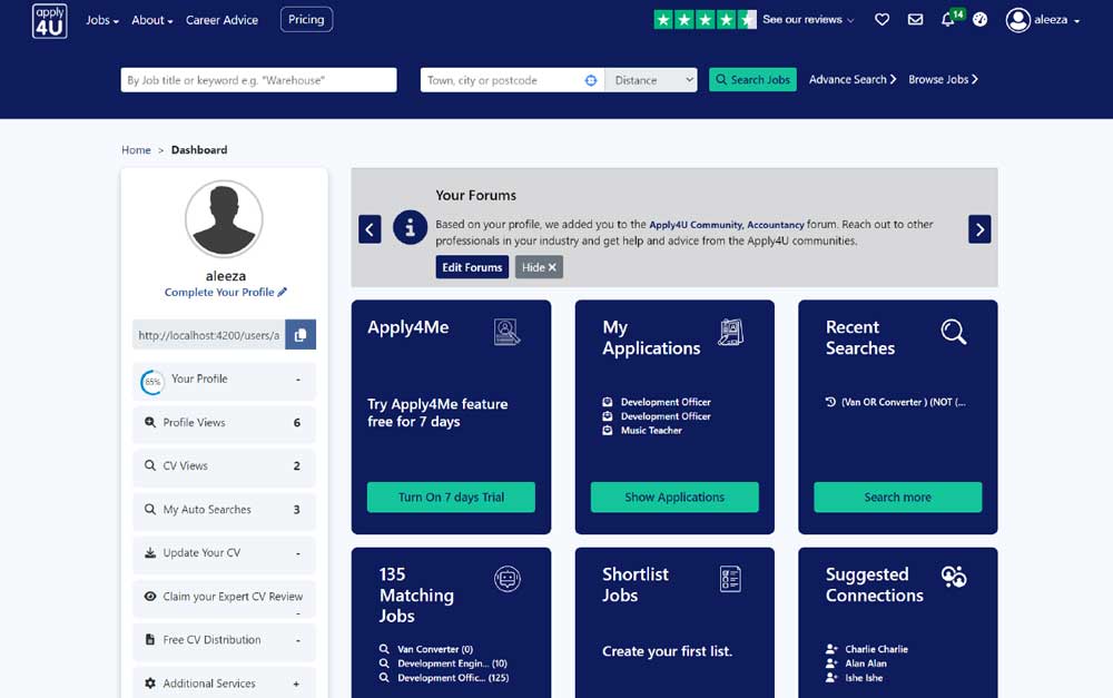 CANDIDATES CANDIDATES JOB SEARCH